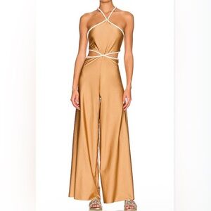 Baobab Collection Kira Jumpsuit in Caramel size XS